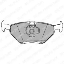 DELPHI BMW колодки гальмівні задн.E46 318-328 98-