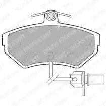 Гальмівні колодки дискові AUDI/VW A4/Passat \F \96-08