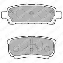DELPHI MITSUBISHI гальмівні колодки задн.Lancer,Outlander 03-