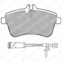 DELPHI DB гальмівні колодки передн.W169/245 04-