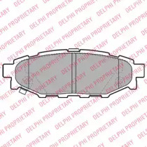 Гальмівні колодки дискові SUBARU Forester/Legacy/Outback/Impreza \R \03>>