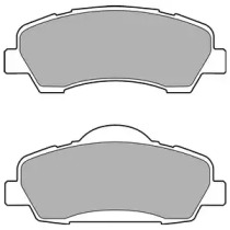 DELPHI CITROEN гальмів.колодки передн. C-ELYSEE,C4 Cactus,Peugeot 301,308 12-