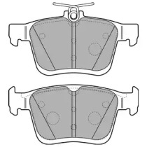 DELPHI VW гальмів.колодки задн.Audi A3,Golf VII,Touran 12-