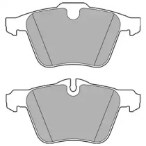 DELPHI JAGUAR колодки гальм. передн. F-Type 3,0 12-, XF 2,0 12-