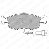 DELPHI FORD колодки гальмівні передні Sierra,Scorpio,Granada 77-