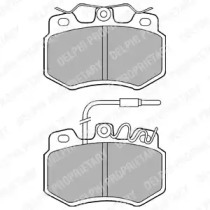 DELPHI PEUGEOT гальмівні колодки передні 205,309,Citroen C15