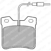 DELPHI DB гальмівні колодки задн.Vito, Peugeot 605 сист.ATE
