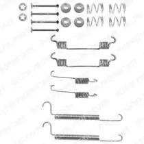 DELPHI OPEL К-т установчий задніх гальм. колодок Astra F/G/H Vectra B, Combo