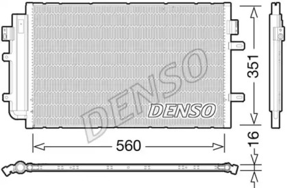 КОНДЕНСАТОР КОНДИЦІОНЕРА IVECO DAILY 06> 2.3 JTD