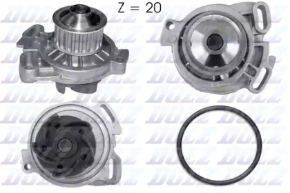 Помпа Dolz AUDI/VOLVO/VW 100/740/LT 28 \2,0-2,4 \75-96