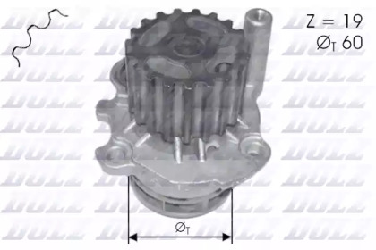 a_Помпа Dolz AUDI/SEAT/SKODA/VW A2/Ibiza/Fabia/Lupo \1,2-1,9 \99-09