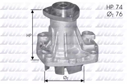 DOLZ FORD помпа води без корпуси! Scorpio 2.5TD 94-,Chrysler Voyager -95,Jeep,Opel