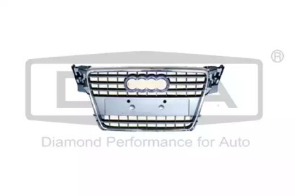 radiator grille without emblem; front