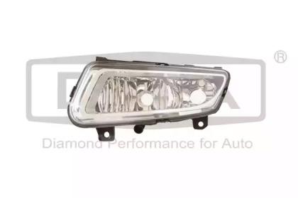 fog lamp; right; without bulb; Inside with the single lamp holder