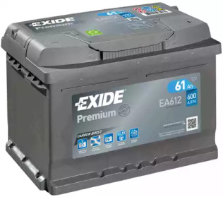 Автомобільний акумулятор EXIDE 6СТ-61 АзЕ Premium