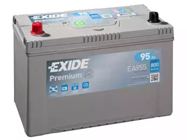 Акумулятор 95Ah-12v Exide PREMIUM (302х171х222), L, EN800 Азія