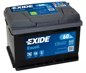 Акумулятор   60Ah-12v Exide EXCELL(242х175х175),R,EN540