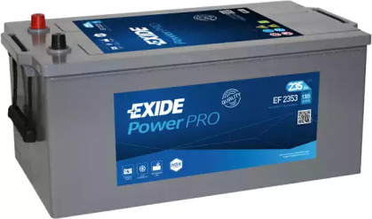 Акумулятор 235Ah-12v Exide PROFESSIONAL POWER (518х279х240), полярність зворотна (3), EN1300