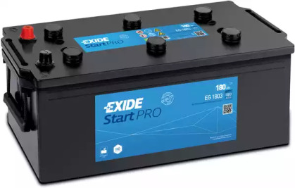 Акумулятор 180Ah-12v Exide Start PRO (513х223х223),полярність зворотна (3),EN1000