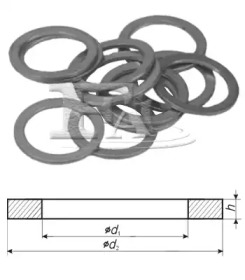 FISCHER Шайба медная 10,00 x 15,00 x 1,00 (OE - 817566,4567556,07119905041,007603010112,007603010406)