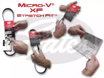 Поліклінові ремені Micro-V StretchFit (Вир-во Gates)