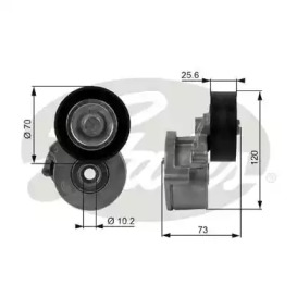 T38237 (7808-21137)  Натяжний ролик ременя GATES DRIVEALIGN MV TENS