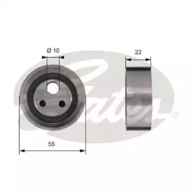 T41155 (7786-21197)  Натяжний ролик ременя ГРМ GATES POWERGRIP TENSIONER