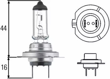 лампа розжарювання STANDARD H7 12V 55W PX 26d