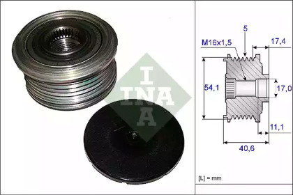 ролик альтернатора MODUS / GRAND MODUS