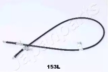 JAPANPARTS NISSAN трос ручного гальма лів.Primera 96-