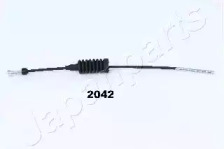 JAPANPARTS TOYOTA трос ручного гальма передн.Avensis 97-
