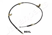 JAPANPARTS HYUNDAI трос ручн.гальма лів.H-1 08-   (з ABS)