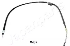 JAPANPARTS DAEWOO трос ручного гальма прав.Lanos,Sens 97-