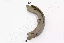 JAPANPARTS NISSAN колодки ручн. гальм. X-Trail 01- (172*22)