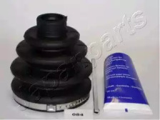 JAPANPARTS TOYOTA пильник ШРУC наруж. 27*87*108