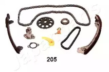 JAPANPARTS TOYOTA К-т ланцюга ГРМ RAV 4 2,0 -05