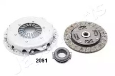 JAPANPARTS TOYOTA К-кт зчеплення Citroen C1,Aygo,Yaris,Peugeot 107 1.0 05-