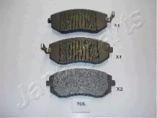 JAPANPARTS SUBARU гальмівні колодки передні Forester(SG) 2.0,2.0S 02- Impreza,Legacy