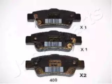 JAPANPARTS HONDA гальмівні колодки дискові задн.CR-V 07-