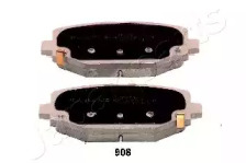JAPANPARTS FIAT гальмівні колодки задн.Freemont ,Dodge Caravan,Chrysler Grand Voyager 2.0/3.608-