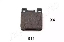 JAPANPARTS CHRYSLER гальмівні колодки задн. Crossfire,DB W124/210/140