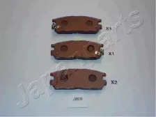 JAPANPARTS OPEL гальмівні колодки задн. FRONTERA A,B 2