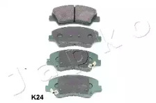 Колодки гальмівні передні Kia Ceed, Rio/Hyundai Accent, Elantra, I20, I30, Solaris (12-) (50K24) JAPKO