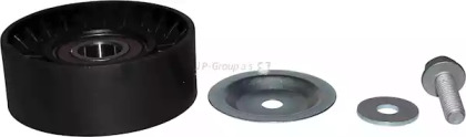 JP GROUP VW натяжний ролик (17x76x28)(пл) Audi A4 1.8T/2.0TFSI 02-