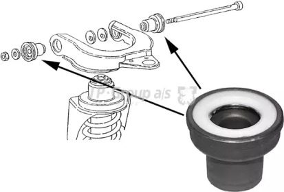 JP GROUP VW C/блок верх. важеля T2 1,6-2,1 79-