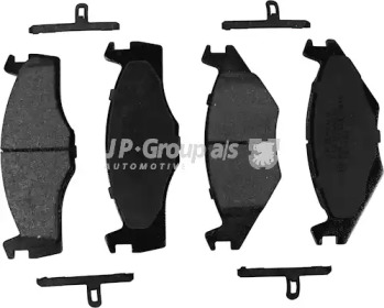 JP GROUP VW колодки гальмівні передн. Golf/Jetta 83-,Passat,Seat  (15.3mm)