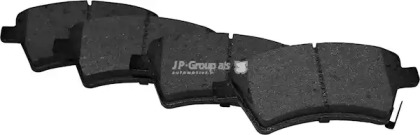 JP GROUP  SUZUKI гальмівні колодки передн. SX4,Fiat Sedici 06-