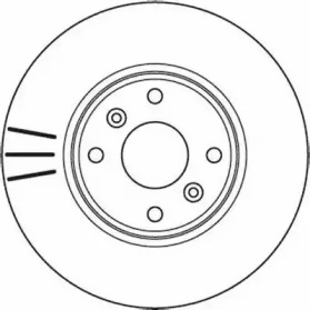 562103JC JURID - Гальмівний диск