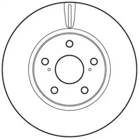 Гальмівний диск передній Lexus IS / Toyota Crown, Mark