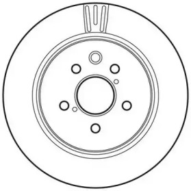 Гальмівний диск задній Lexus GS, IS / Toyota Crown, Mark X (2003->)